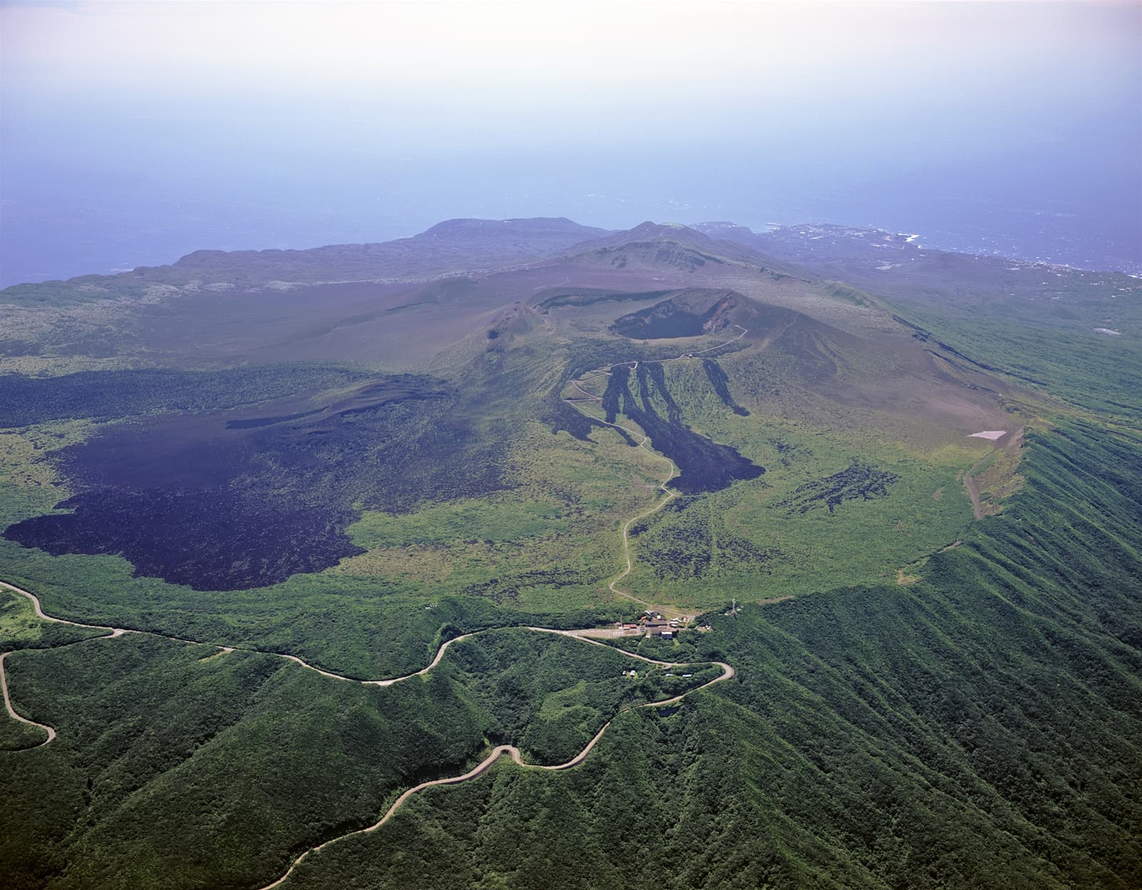 三原山頂