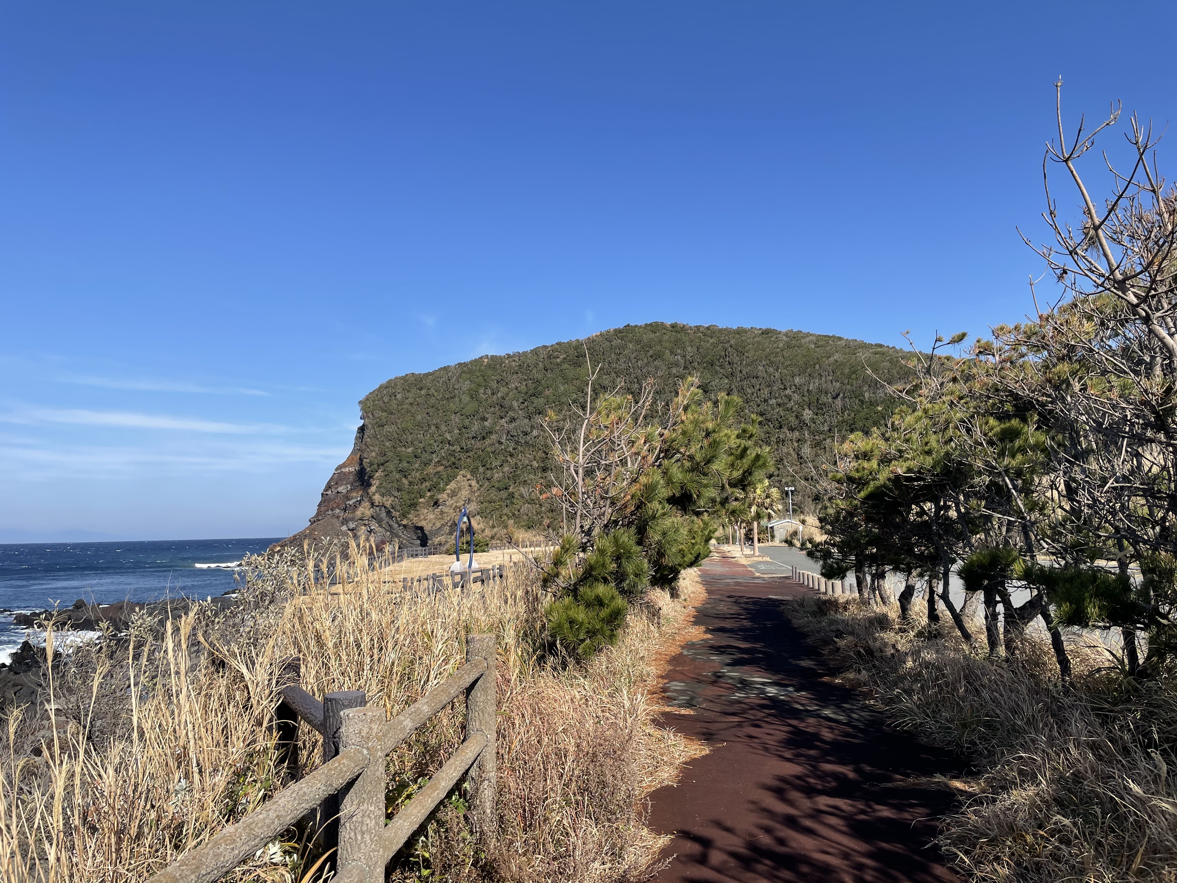 野田浜マンホールからの景色