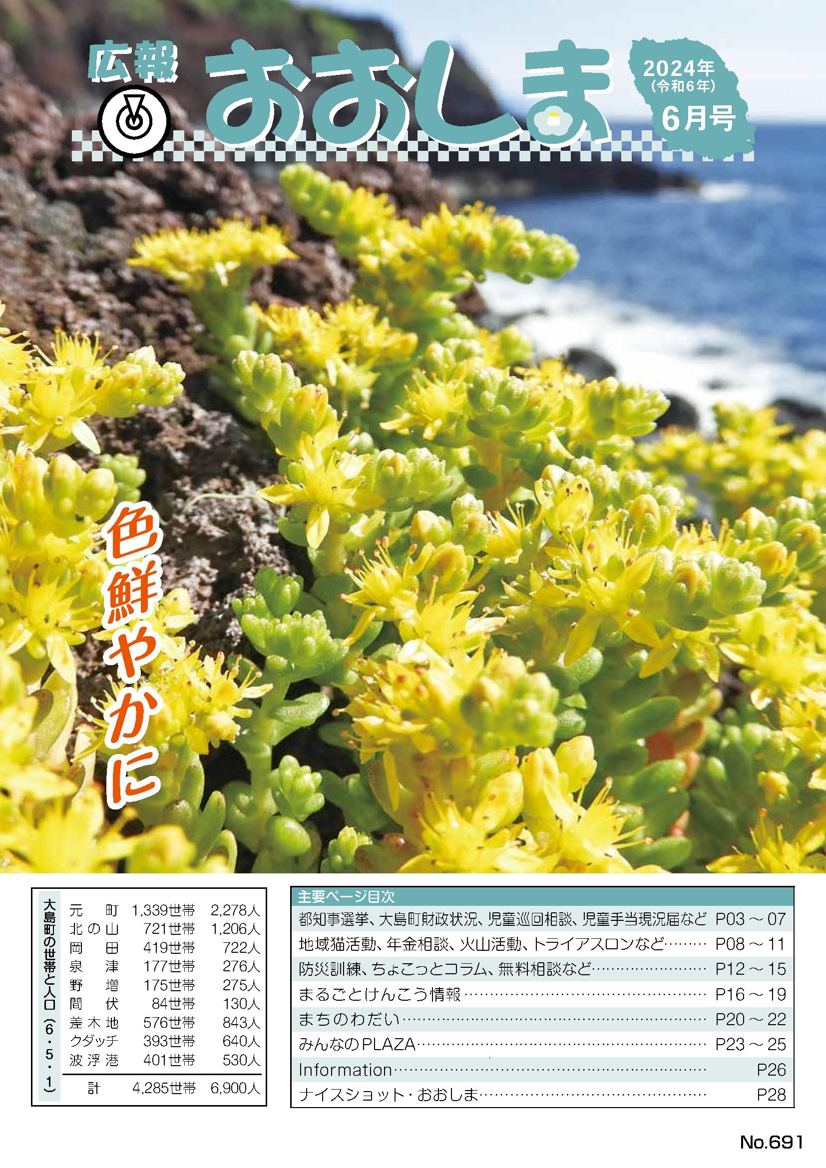 広報おおしま2０2４年６月号