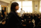 発表している生徒の画像