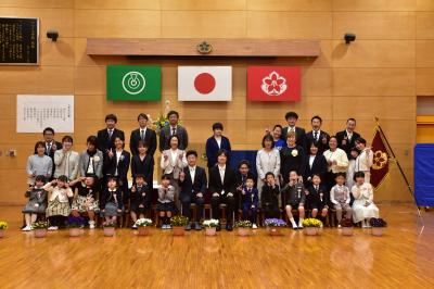 入学式の写真