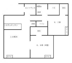 世帯用間取り図