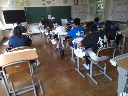 夏休み学習教室