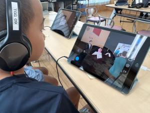 やり取りの様子