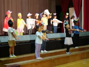 1年生学芸会練習