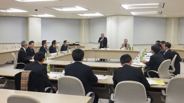 復興計画の会議の写真