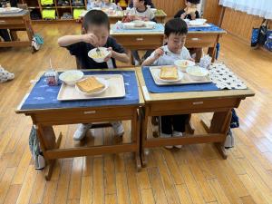 はじめての給食