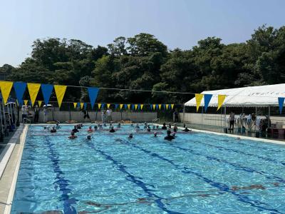 水泳記録会