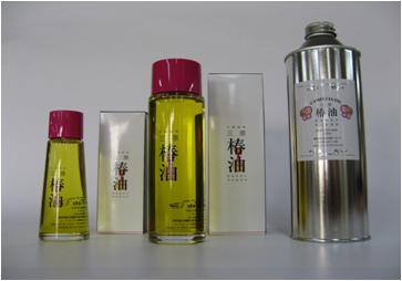 三原椿油 60ml（ビン容器） 150ml（ビン容器） 500ml（カン容器）